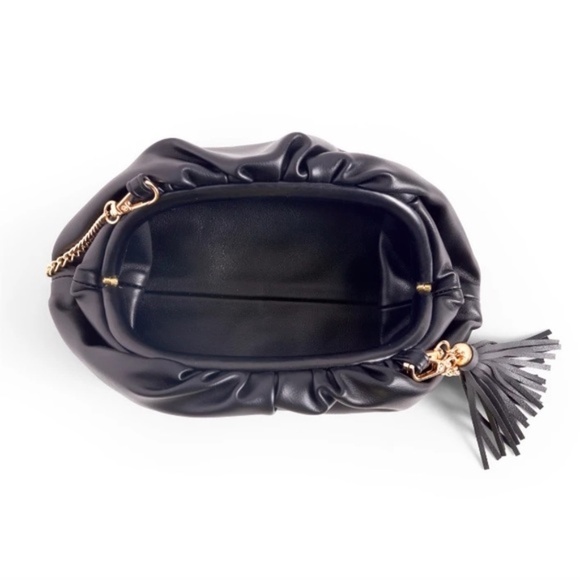 Curateur Rachel Zoe Vegan Leather Clutch NWT - Picture 2 of 3